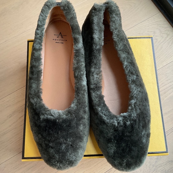 AQUATALIA Brinley Seharling Flats Size 9 - Picture 1 of 4